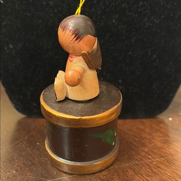 Vintage Jasco Taiwan Wooden Angel Ornament - Picture 4 of 5